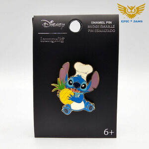 Loungefly Exclusive Disney Lilo & Stitch Chef Pineapple Enamel Pin